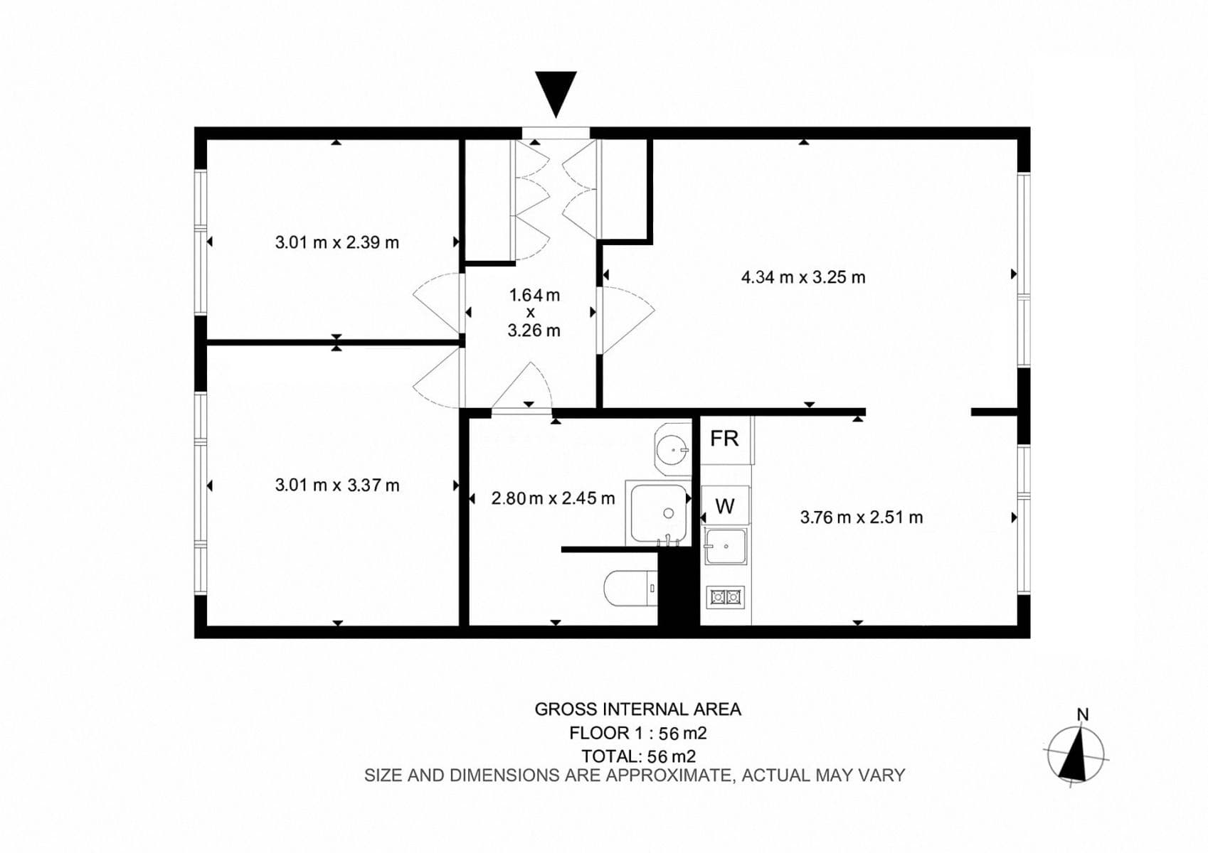 Pronájem bytu 3+1 56 m², Pujmanové, Praha, Praha Pronájem bytu 3+1 56 m², Pujmanové, Praha, Praha