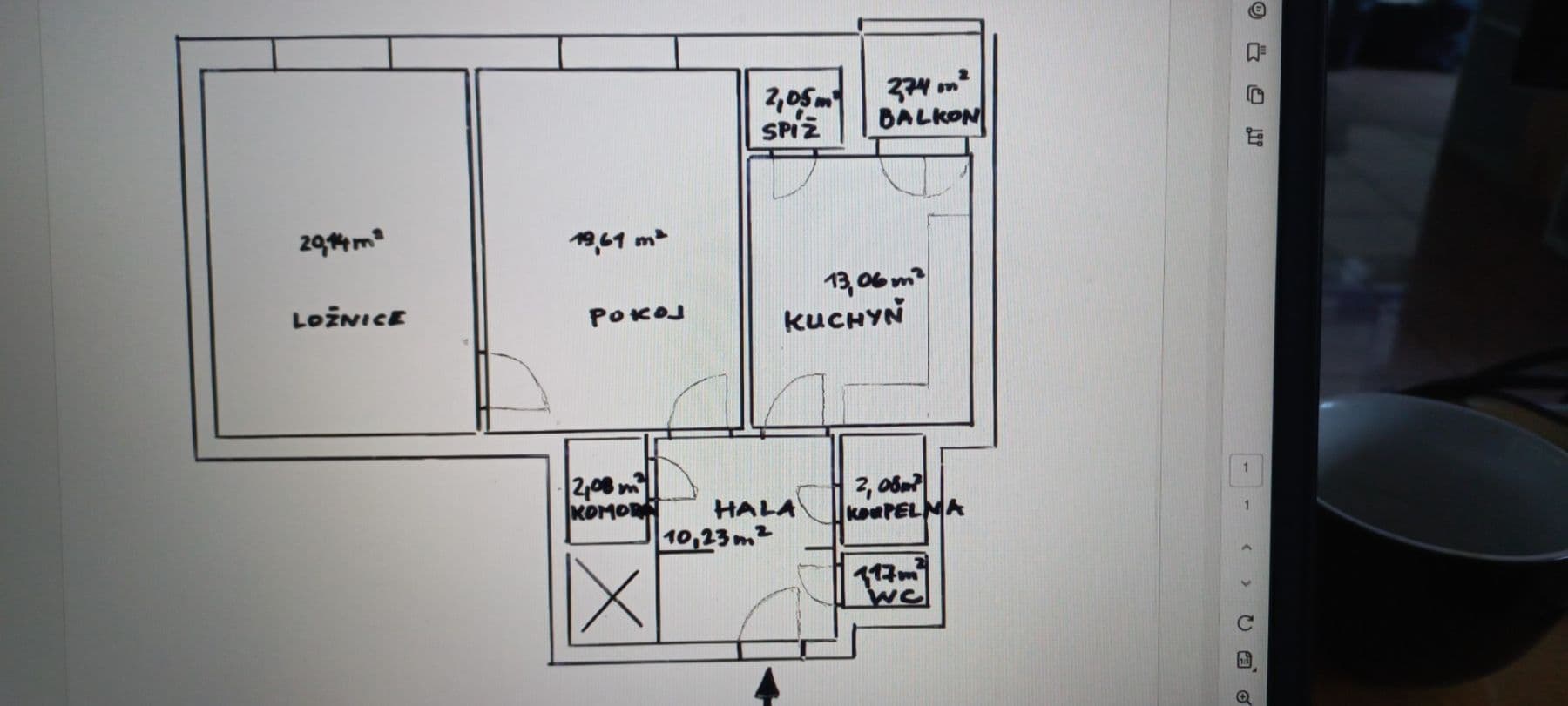 Pronájem bytu 2+1 73 m², Na Hlídce, Praha, Praha Pronájem bytu 2+1 73 m², Na Hlídce, Praha, Praha