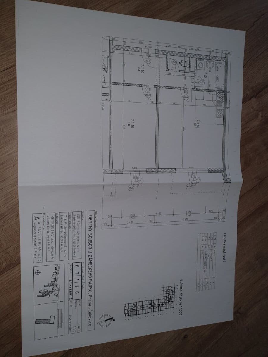 Prodej bytu 2+kk 56 m², Marty Krásové, Praha, Praha Prodej bytu 2+kk 56 m², Marty Krásové, Praha, Praha