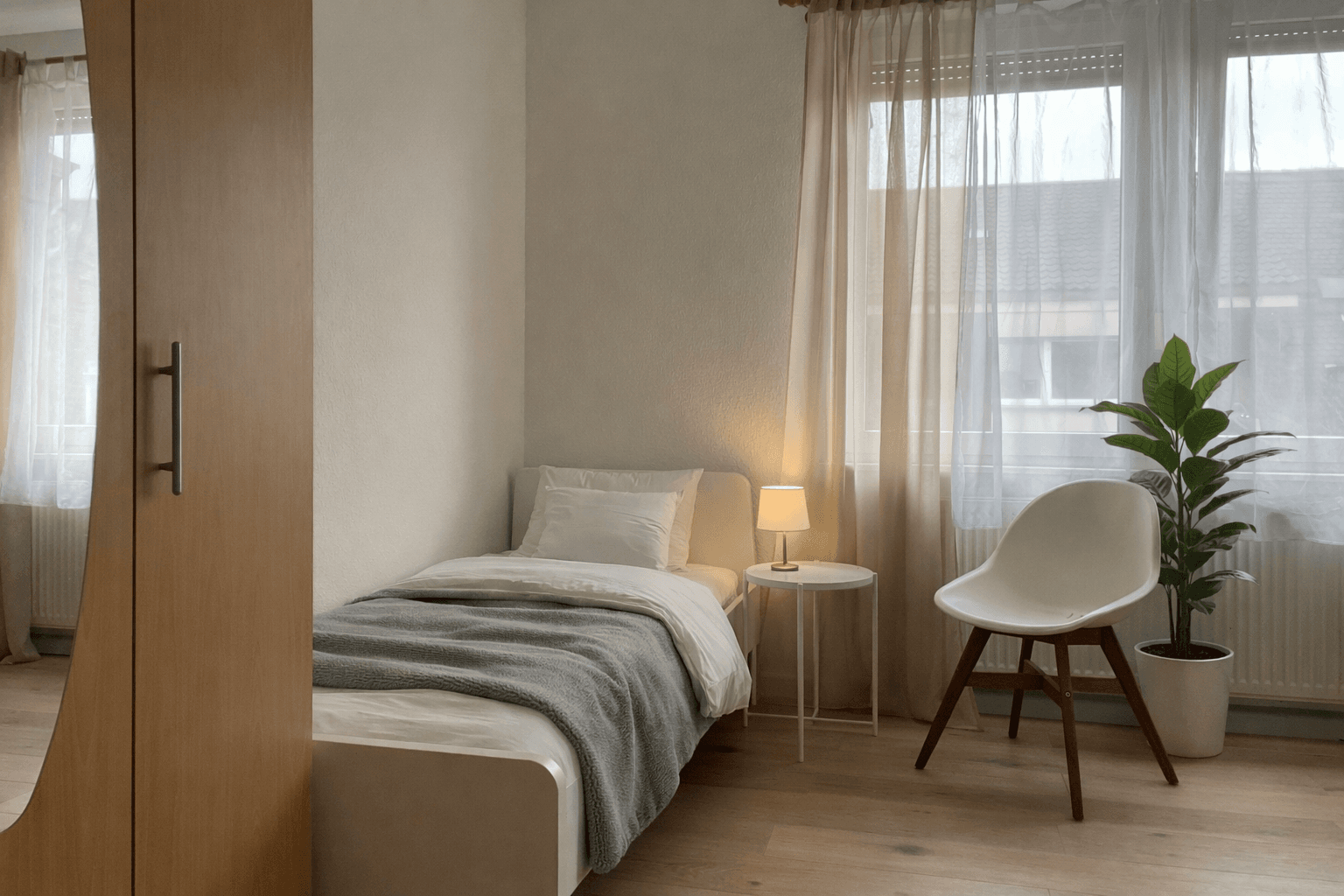 Pronájem bytu 1+1 24 m², Dänischer Tisch 12, Mannheim, Bádensko-Württembersko Pronájem bytu 1+1 24 m², Dänischer Tisch 12, Mannheim, Bádensko-Württembersko