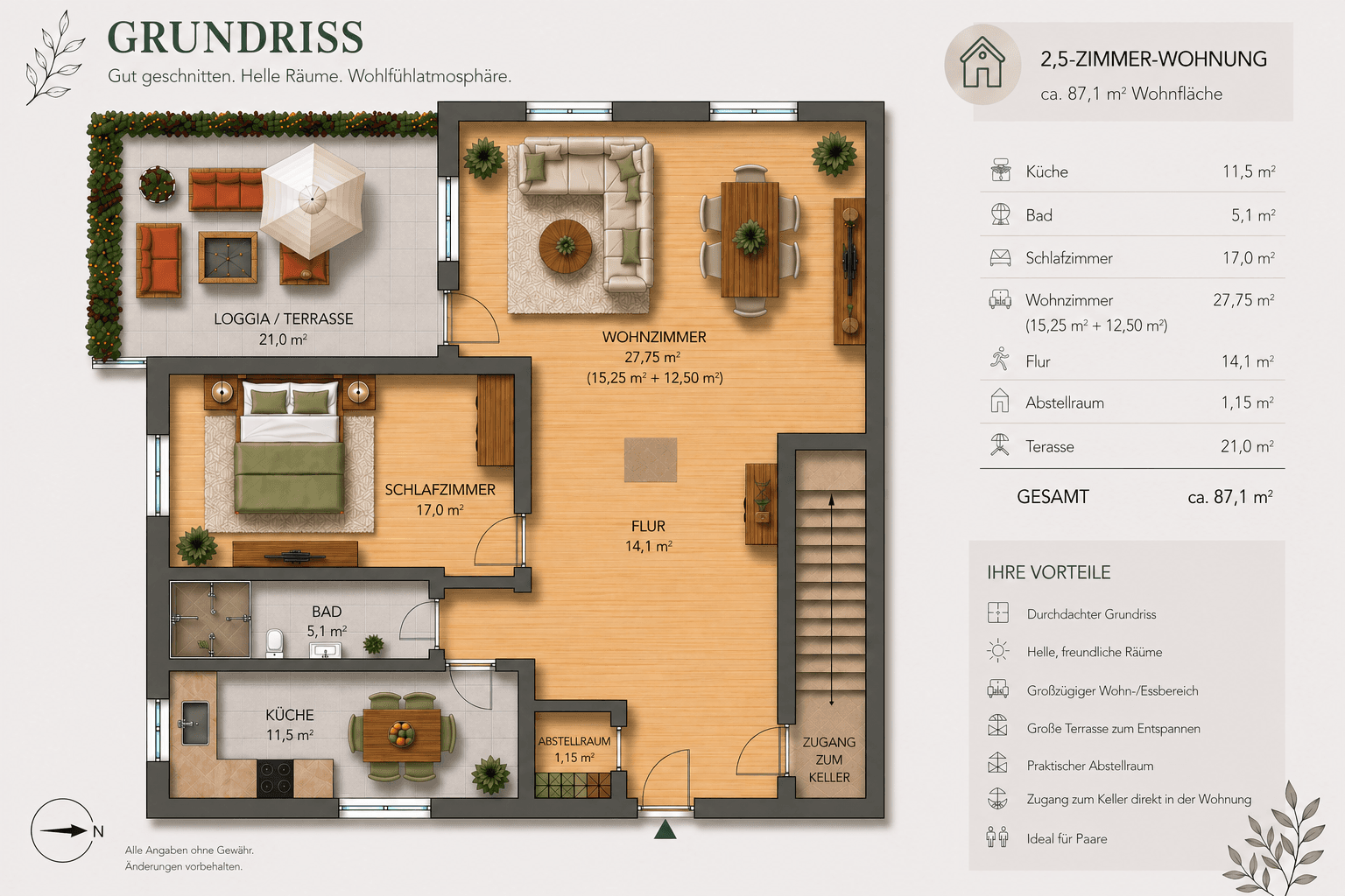 Pronájem bytu 2+kk 88 m², Mörfelden-Walldorf, Hessen Pronájem bytu 2+kk 88 m², Mörfelden-Walldorf, Hessen