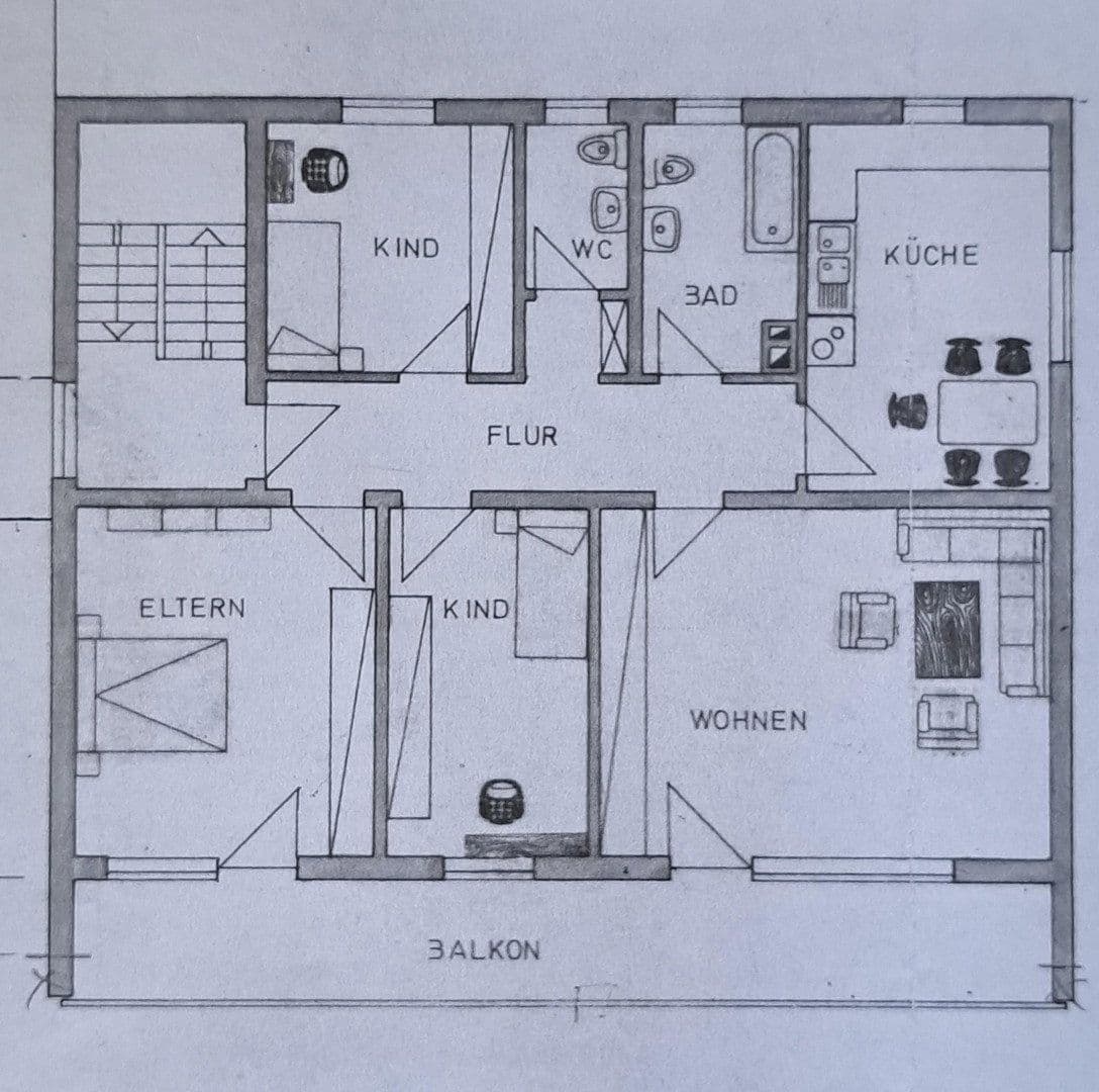 Pronájem bytu 4+1 91 m², Ampfing, Bavorsko Pronájem bytu 4+1 91 m², Ampfing, Bavorsko