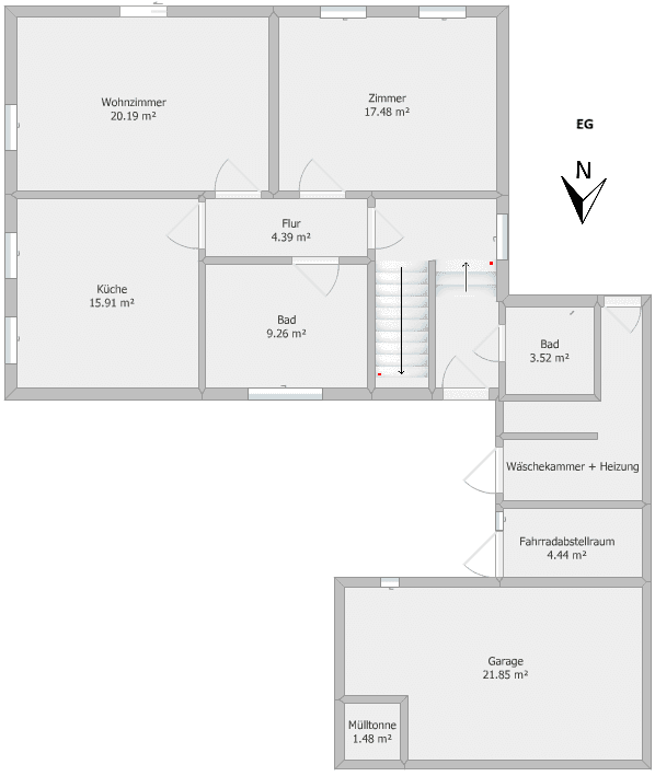 Prodej domu 220 m², pozemek 466 m², Wittenberg, Sasko-Anhaltsko Prodej domu 220 m², pozemek 466 m², Wittenberg, Sasko-Anhaltsko