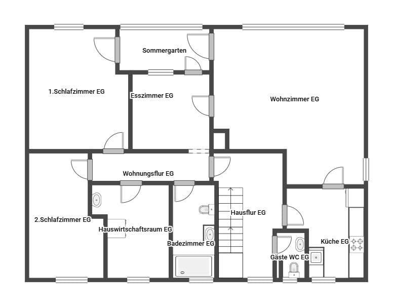 Prodej domu 274 m², pozemek 960 m², Langelsheim, Dolní Sasko Prodej domu 274 m², pozemek 960 m², Langelsheim, Dolní Sasko