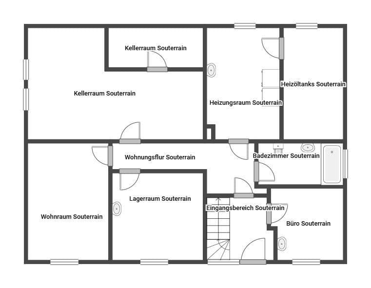 Prodej domu 274 m², pozemek 960 m², Langelsheim, Dolní Sasko Prodej domu 274 m², pozemek 960 m², Langelsheim, Dolní Sasko