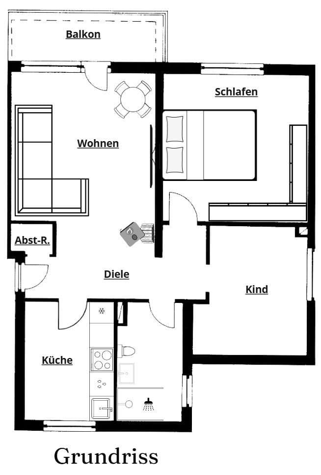 Prodej bytu 3+1 70 m², Bochum, Severní Porýní-Vestfálsko Prodej bytu 3+1 70 m², Bochum, Severní Porýní-Vestfálsko