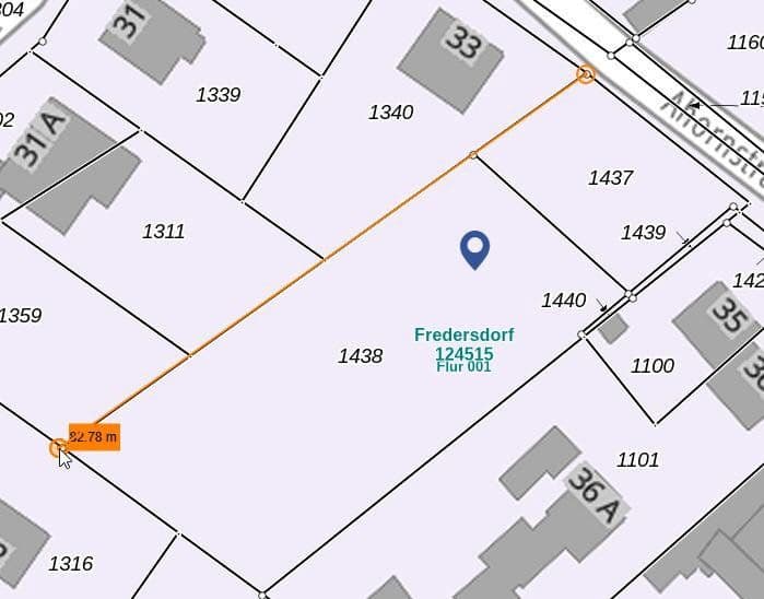 Prodej pozemku 2.274 m², Ahornstraße 34, Fredersdorf-Vogelsdorf, Braniborsko Prodej pozemku 2.274 m², Ahornstraße 34, Fredersdorf-Vogelsdorf, Braniborsko