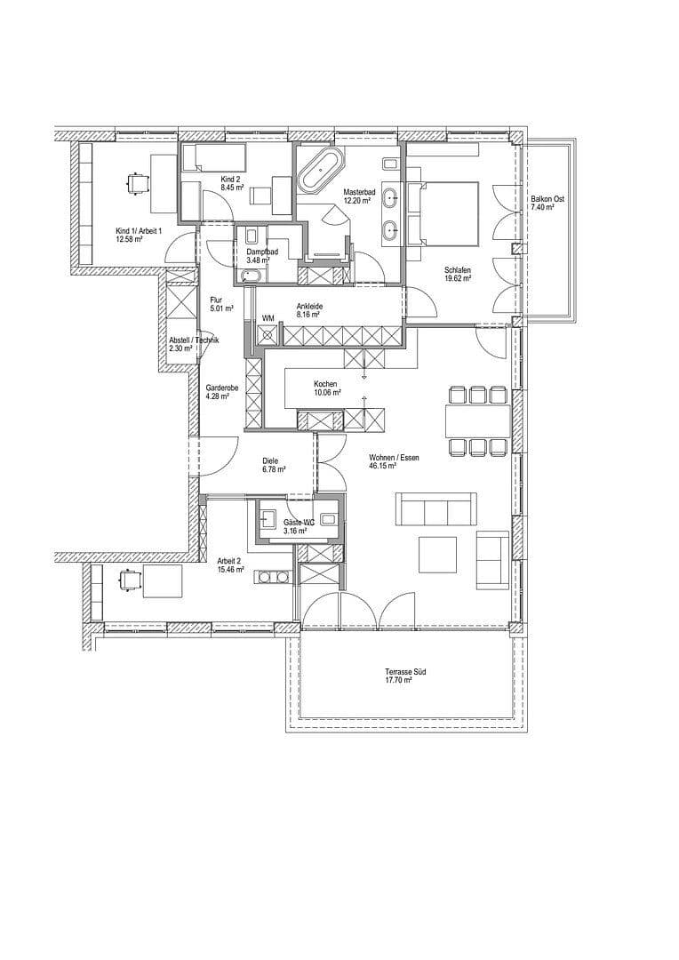 Prodej bytu 4+kk 171 m², München, Bavorsko Prodej bytu 4+kk 171 m², München, Bavorsko