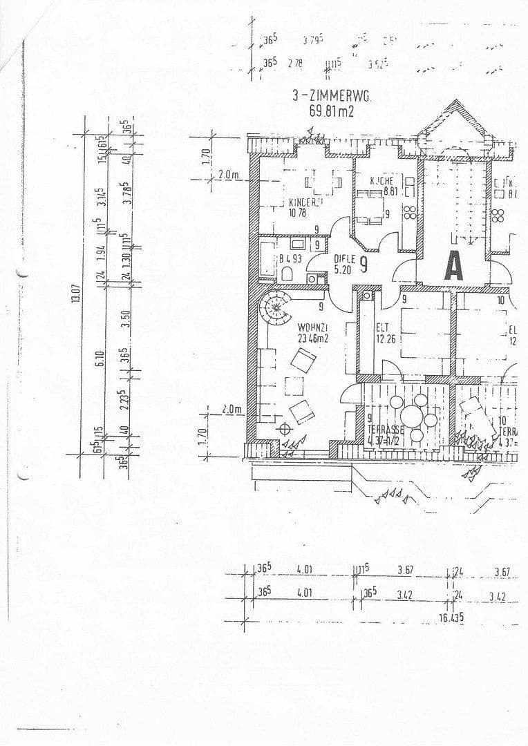 Prodej bytu 3+1 102 m², Neusäß, Bavorsko Prodej bytu 3+1 102 m², Neusäß, Bavorsko