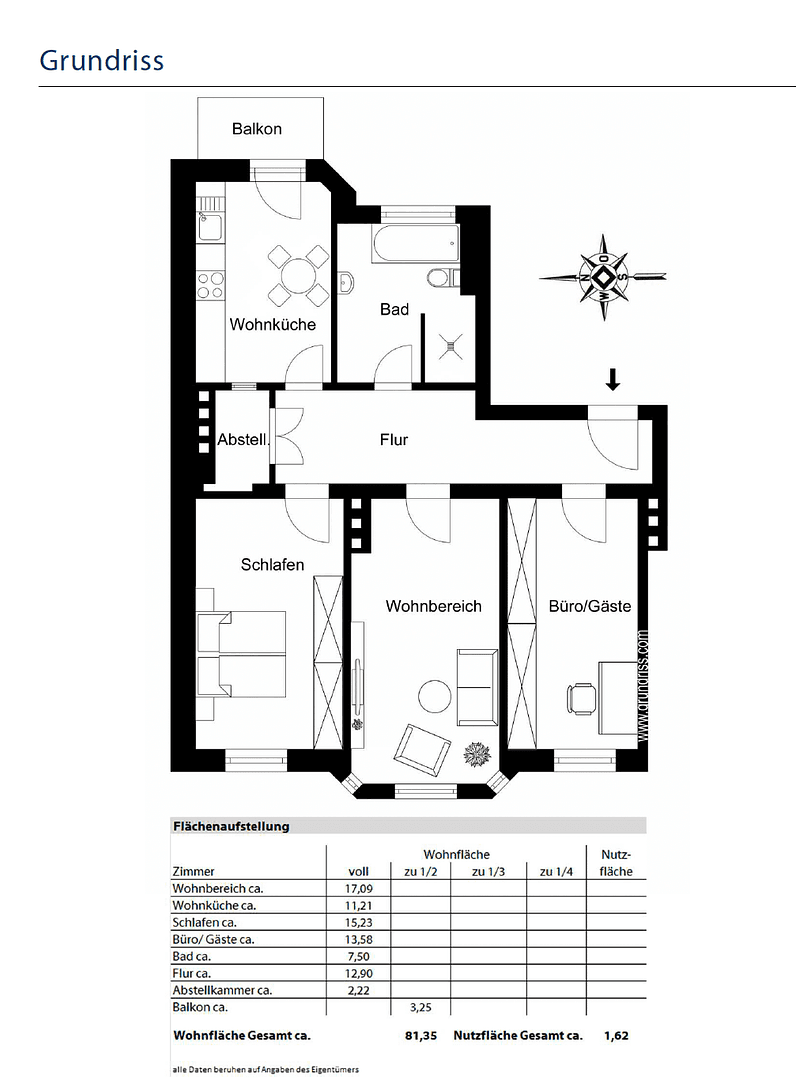 Pronájem bytu 3+1 81 m², Schulstr.48, München, Bavorsko Pronájem bytu 3+1 81 m², Schulstr.48, München, Bavorsko