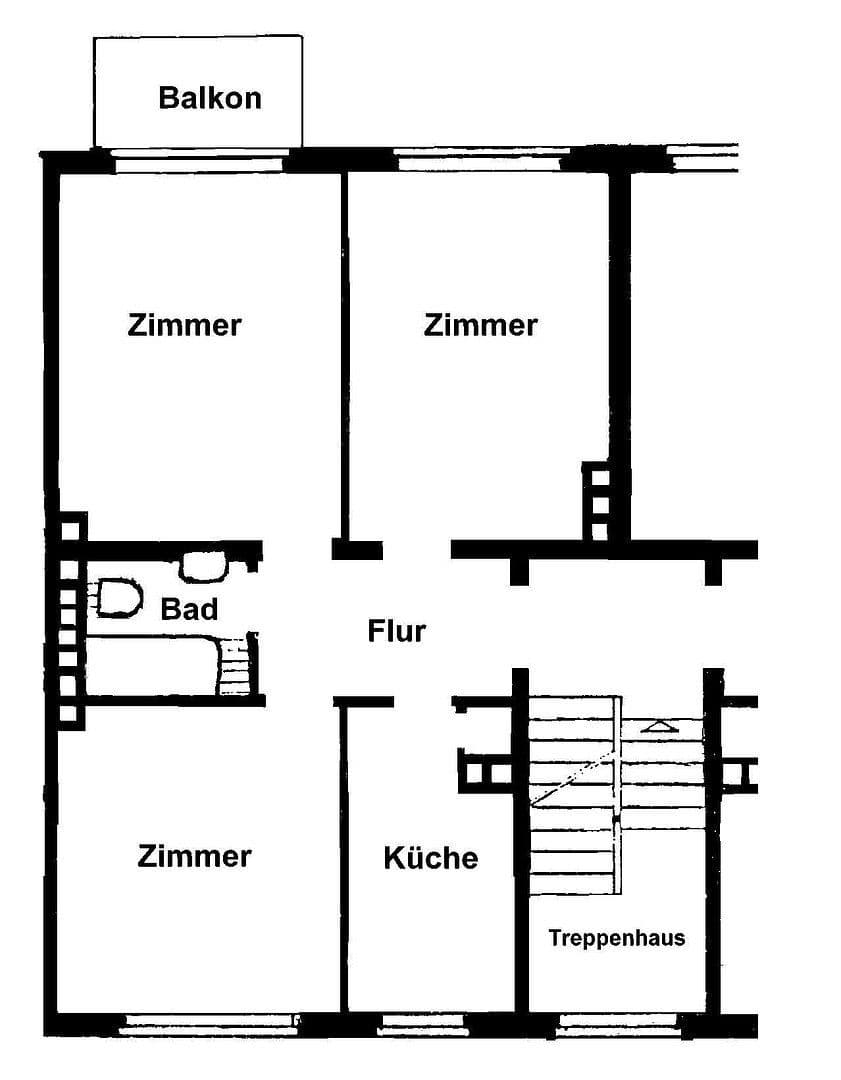 Pronájem bytu 3+1 64 m², Wilhelmshöher Allee 57, Kassel, Hessen Pronájem bytu 3+1 64 m², Wilhelmshöher Allee 57, Kassel, Hessen
