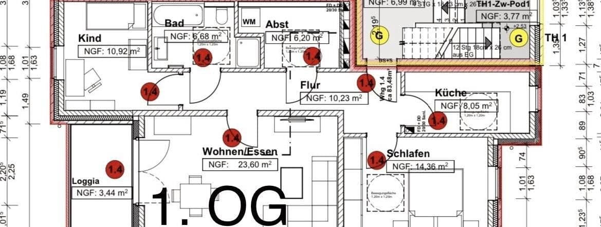 Pronájem bytu 3+1 84 m², Bad Bramstedt, Šlesvicko-Holštýnsko Pronájem bytu 3+1 84 m², Bad Bramstedt, Šlesvicko-Holštýnsko