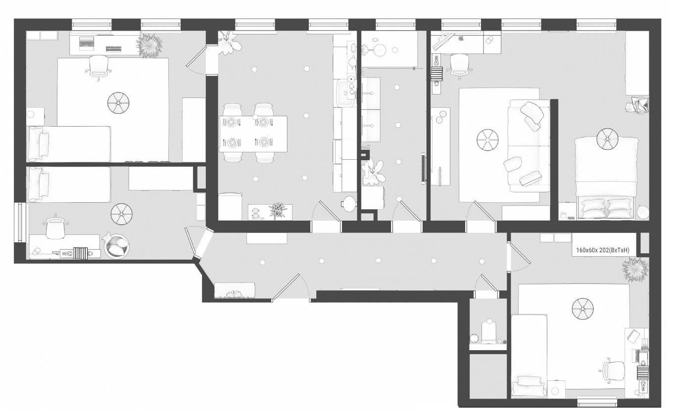 Pronájem bytu 14 m², Sophienstrasse 21, Nürnberg, Bavorsko Pronájem bytu 14 m², Sophienstrasse 21, Nürnberg, Bavorsko