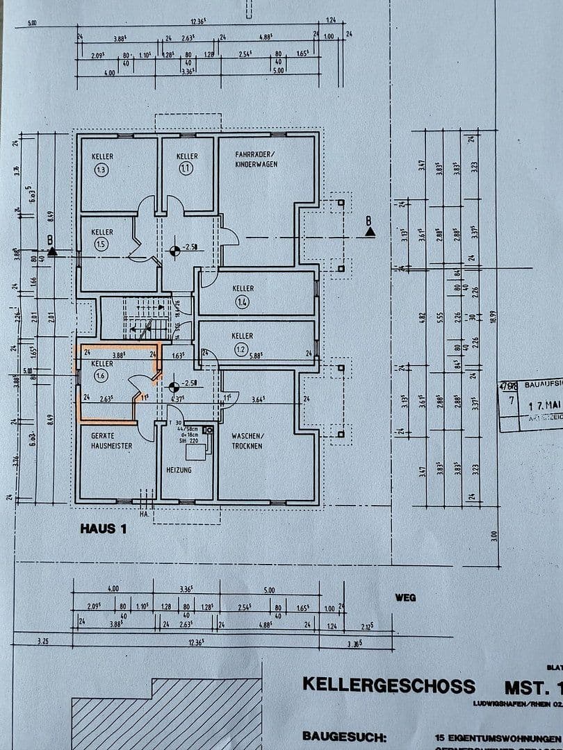 Prodej bytu 3+kk 110 m², Germersheimer Str. 12, Ludwigshafen, Porýní-Falc Prodej bytu 3+kk 110 m², Germersheimer Str. 12, Ludwigshafen, Porýní-Falc