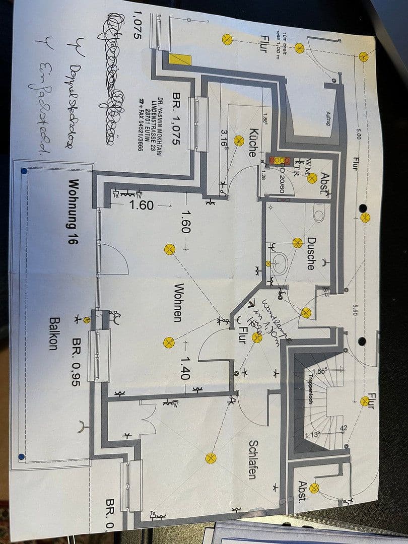 Pronájem bytu 2+1 60 m², Gasstr. 12, Eckernförde, Šlesvicko-Holštýnsko Pronájem bytu 2+1 60 m², Gasstr. 12, Eckernförde, Šlesvicko-Holštýnsko