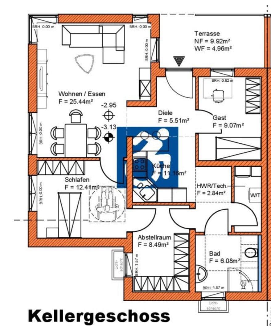 Pronájem bytu 4+1 85 m², Gemünden, Porýní-Falc Pronájem bytu 4+1 85 m², Gemünden, Porýní-Falc