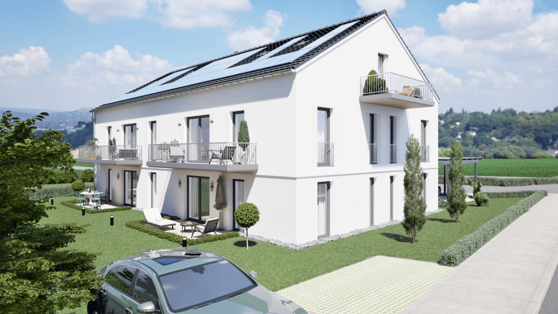 Pronájem bytu 2+1 74 m², Boschstraße 3, Heldenstein, Bavorsko Pronájem bytu 2+1 74 m², Boschstraße 3, Heldenstein, Bavorsko