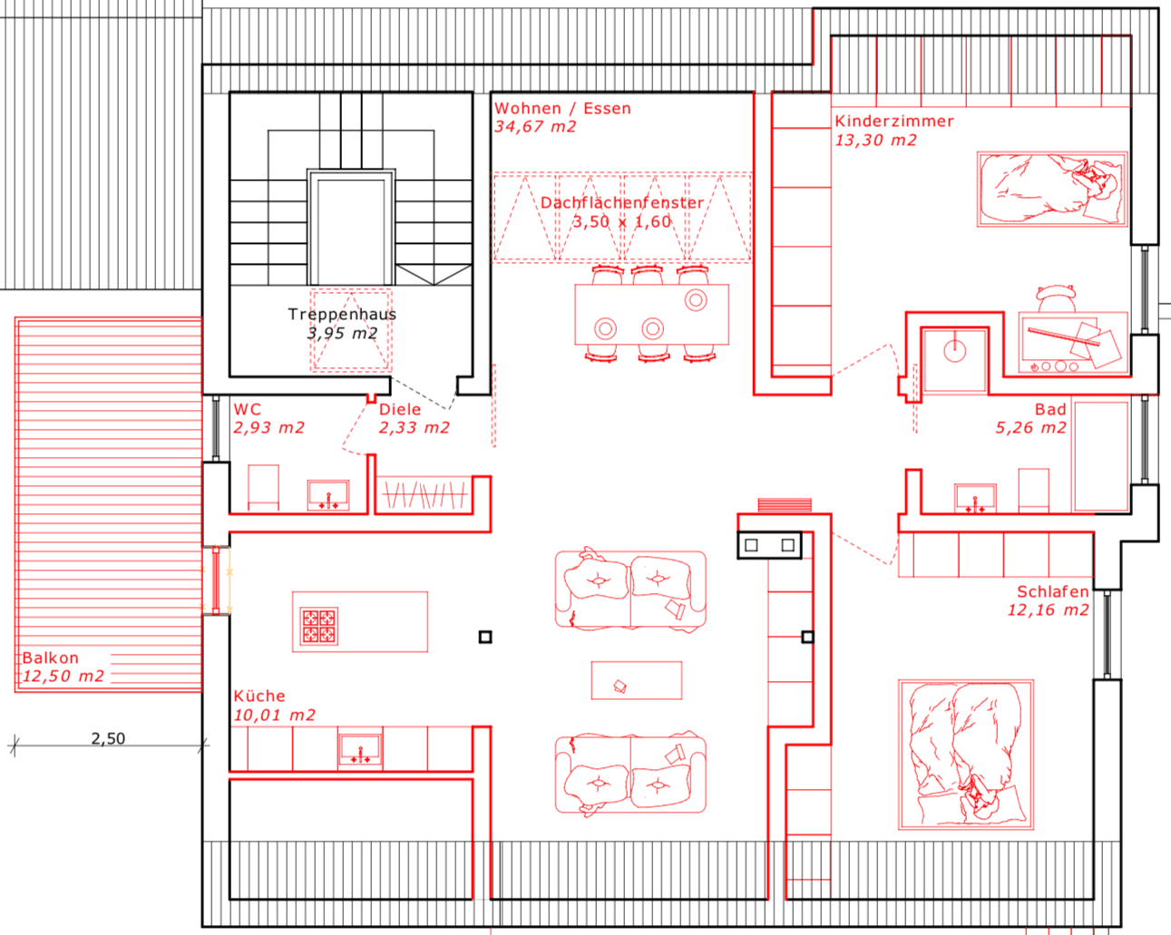 Pronájem bytu 4+1 93 m², Meitingen, Bavorsko Pronájem bytu 4+1 93 m², Meitingen, Bavorsko