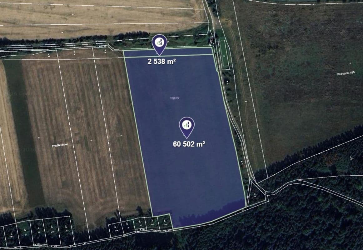 Prodej pozemku 292.547 m², Horšice, Plzeňský kraj Prodej pozemku 292.547 m², Horšice, Plzeňský kraj