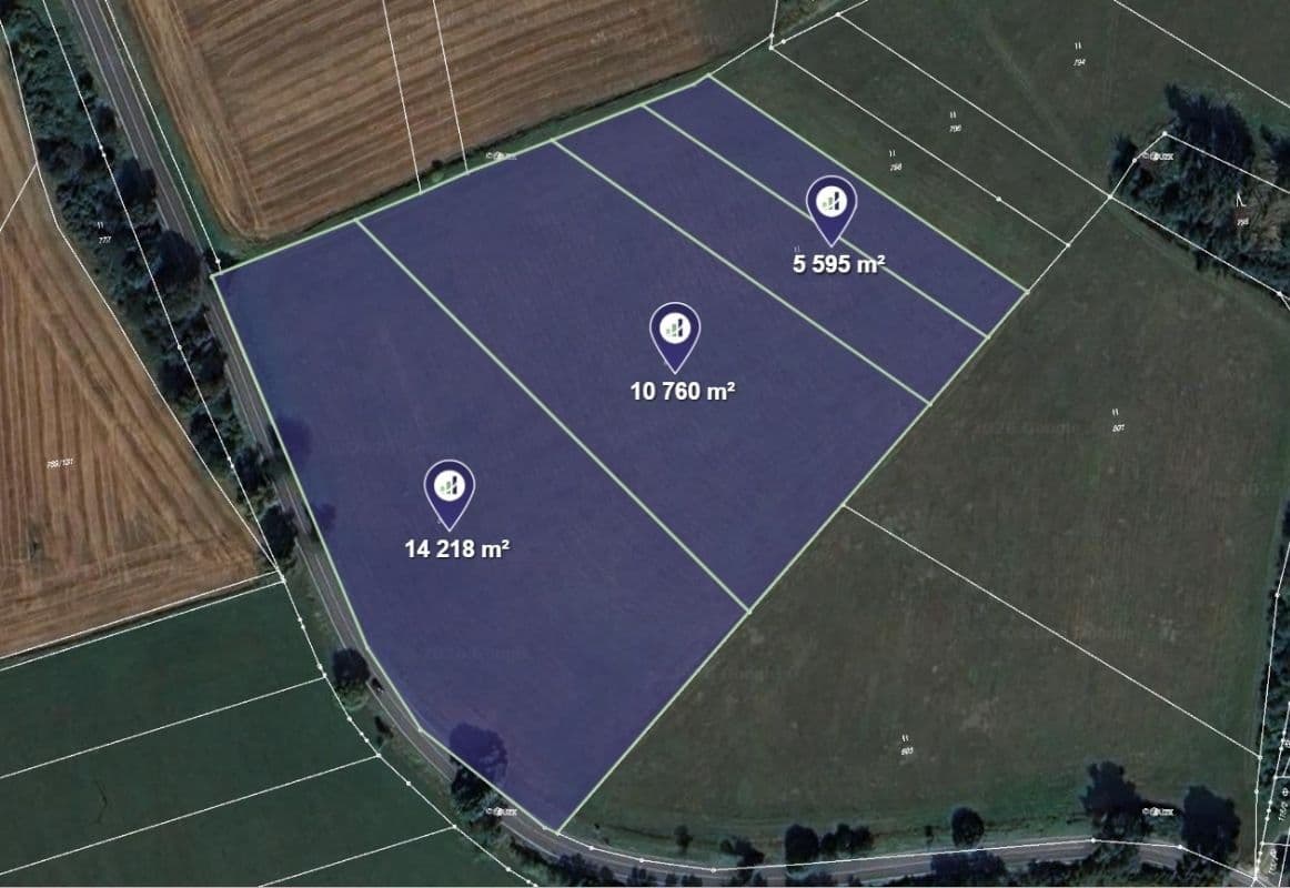 Prodej pozemku 292.547 m², Horšice, Plzeňský kraj Prodej pozemku 292.547 m², Horšice, Plzeňský kraj