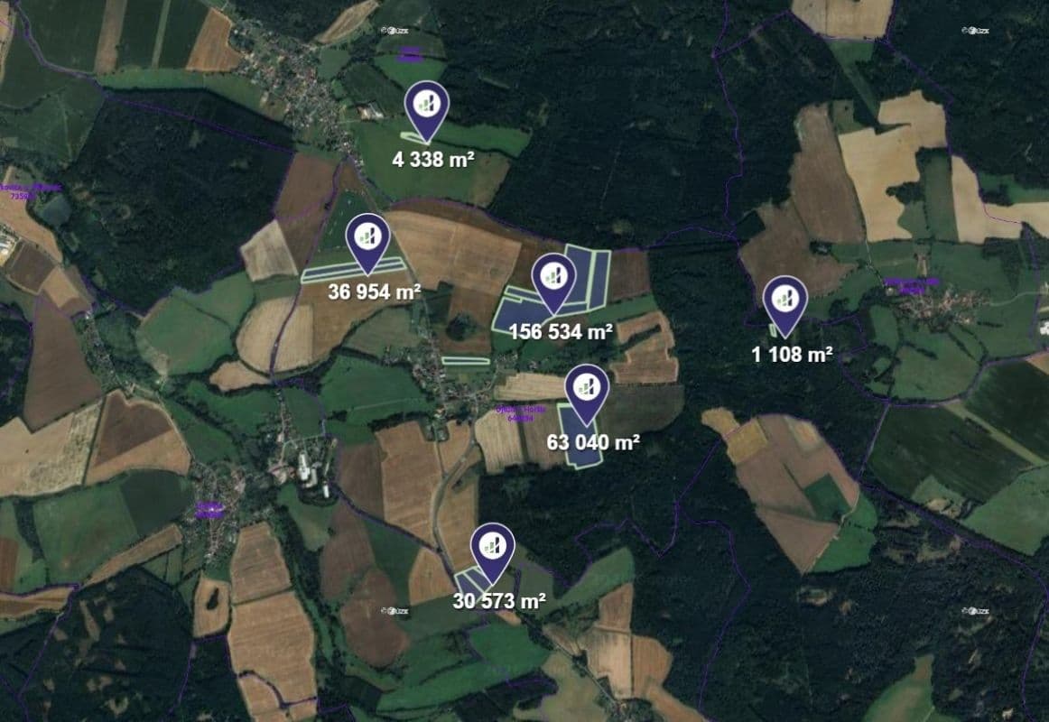 Prodej pozemku 292.547 m², Horšice, Plzeňský kraj Prodej pozemku 292.547 m², Horšice, Plzeňský kraj
