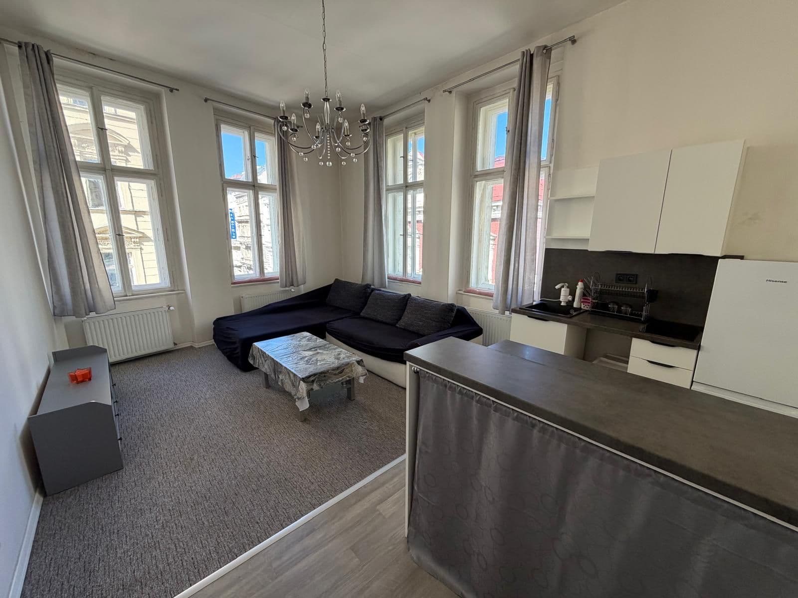 Pronájem bytu 2+kk 49 m², Sokolská, Praha, Praha Pronájem bytu 2+kk 49 m², Sokolská, Praha, Praha