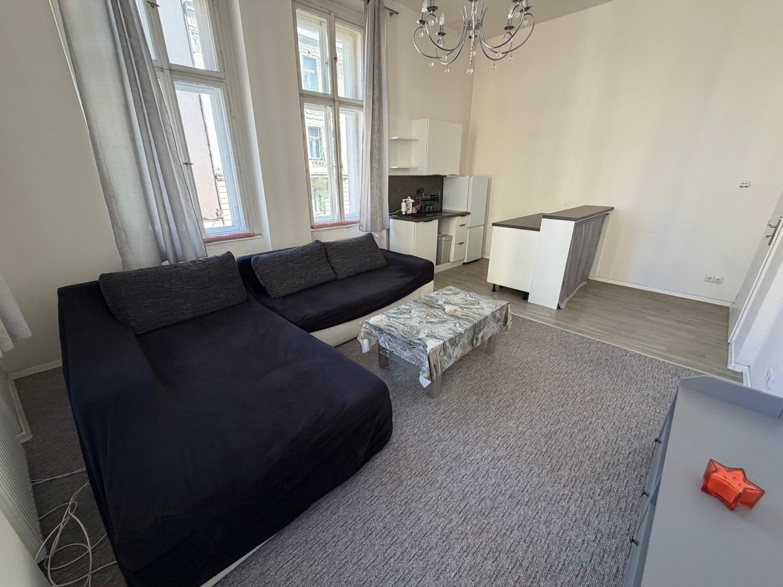 Pronájem bytu 2+kk 49 m², Sokolská, Praha, Praha Pronájem bytu 2+kk 49 m², Sokolská, Praha, Praha