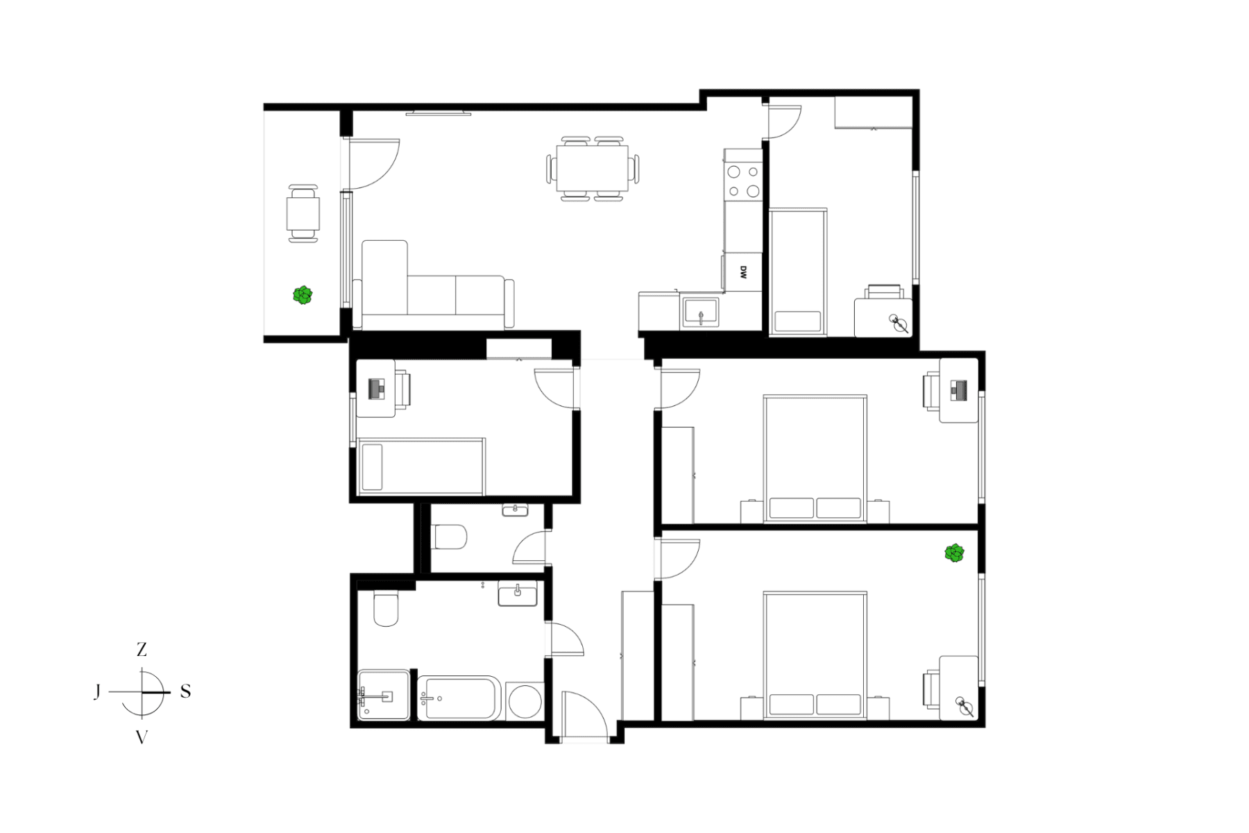 Prodej bytu 5+kk 91 m², Branická, Praha, Praha Prodej bytu 5+kk 91 m², Branická, Praha, Praha