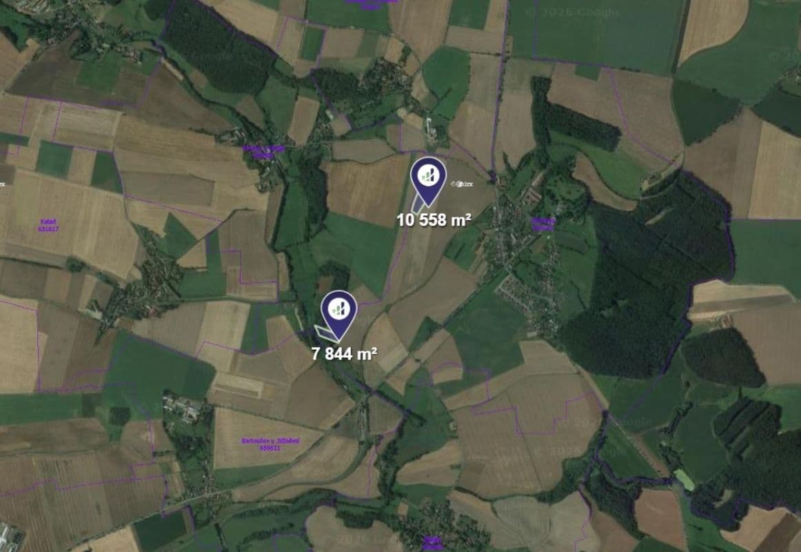 Prodej pozemku 18.402 m², Jičíněves, Královéhradecký kraj Prodej pozemku 18.402 m², Jičíněves, Královéhradecký kraj