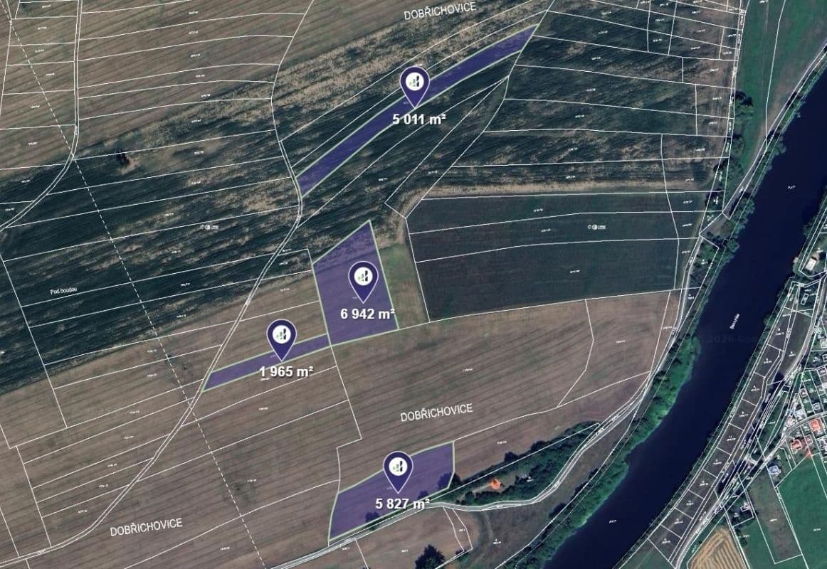 Prodej pozemku 19.745 m², Dobřichovice, Středočeský kraj Prodej pozemku 19.745 m², Dobřichovice, Středočeský kraj