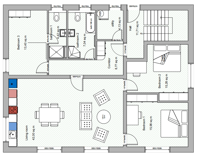 Pronájem bytu 4+kk 111 m², K Řeporyjím, Praha, Praha Pronájem bytu 4+kk 111 m², K Řeporyjím, Praha, Praha