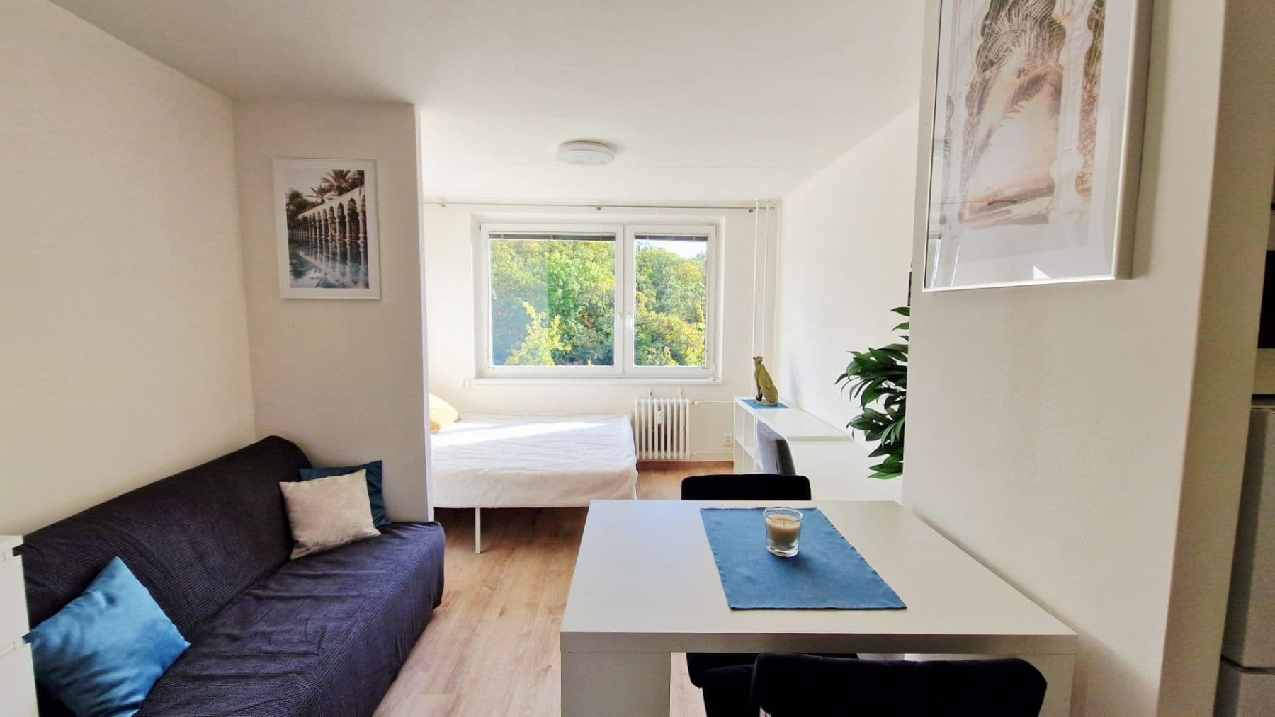 Pronájem bytu 1+kk 30 m², Pod Lysinami, Praha, Praha Pronájem bytu 1+kk 30 m², Pod Lysinami, Praha, Praha