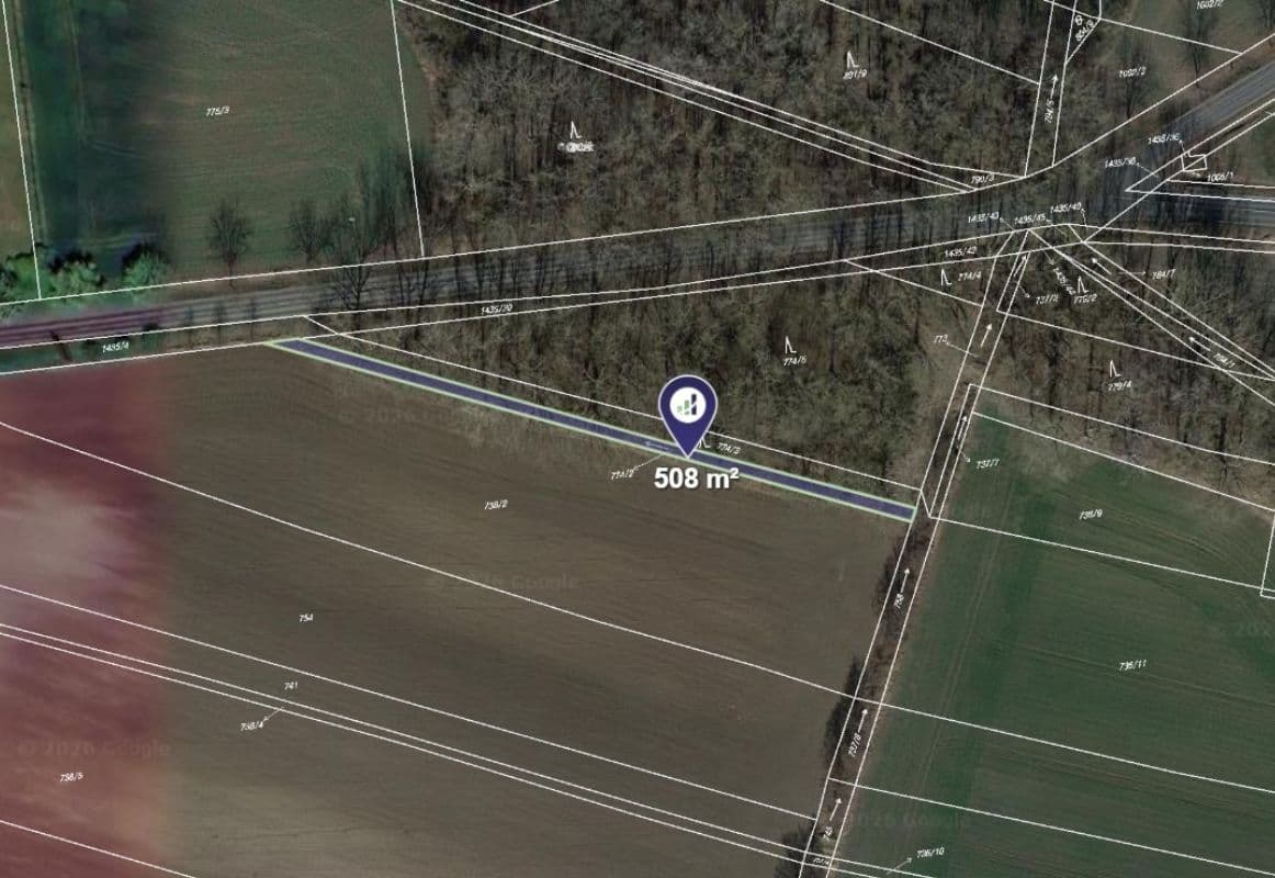 Prodej pozemku 508 m², Budyně nad Ohří, Ústecký kraj Prodej pozemku 508 m², Budyně nad Ohří, Ústecký kraj