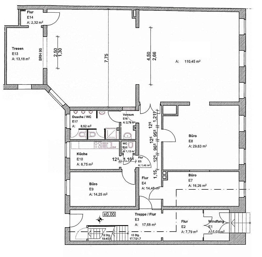 Pronájem kanceláře 225 m², Greifswald, Mecklenburg-Vorpommern Pronájem kanceláře 225 m², Greifswald, Mecklenburg-Vorpommern