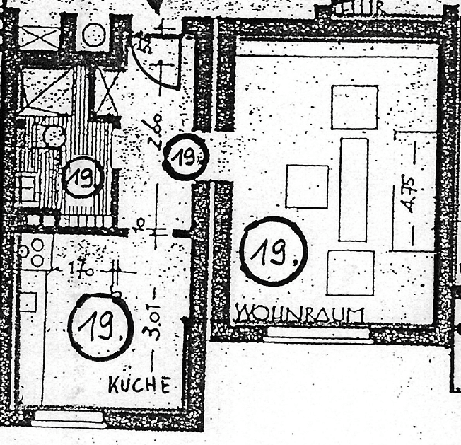 Pronájem bytu 1+1 33 m², Oberhausen, Severní Porýní-Vestfálsko Pronájem bytu 1+1 33 m², Oberhausen, Severní Porýní-Vestfálsko