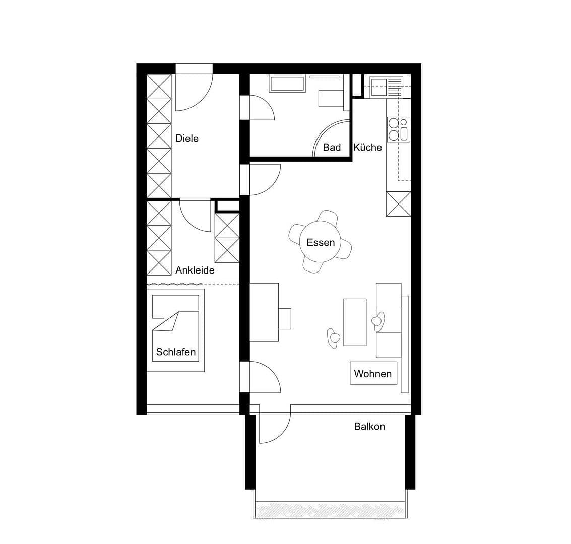 Pronájem bytu 2+1 54 m², Wilhelm-Busch-Weg 3, Flein, Bádensko-Württembersko Pronájem bytu 2+1 54 m², Wilhelm-Busch-Weg 3, Flein, Bádensko-Württembersko