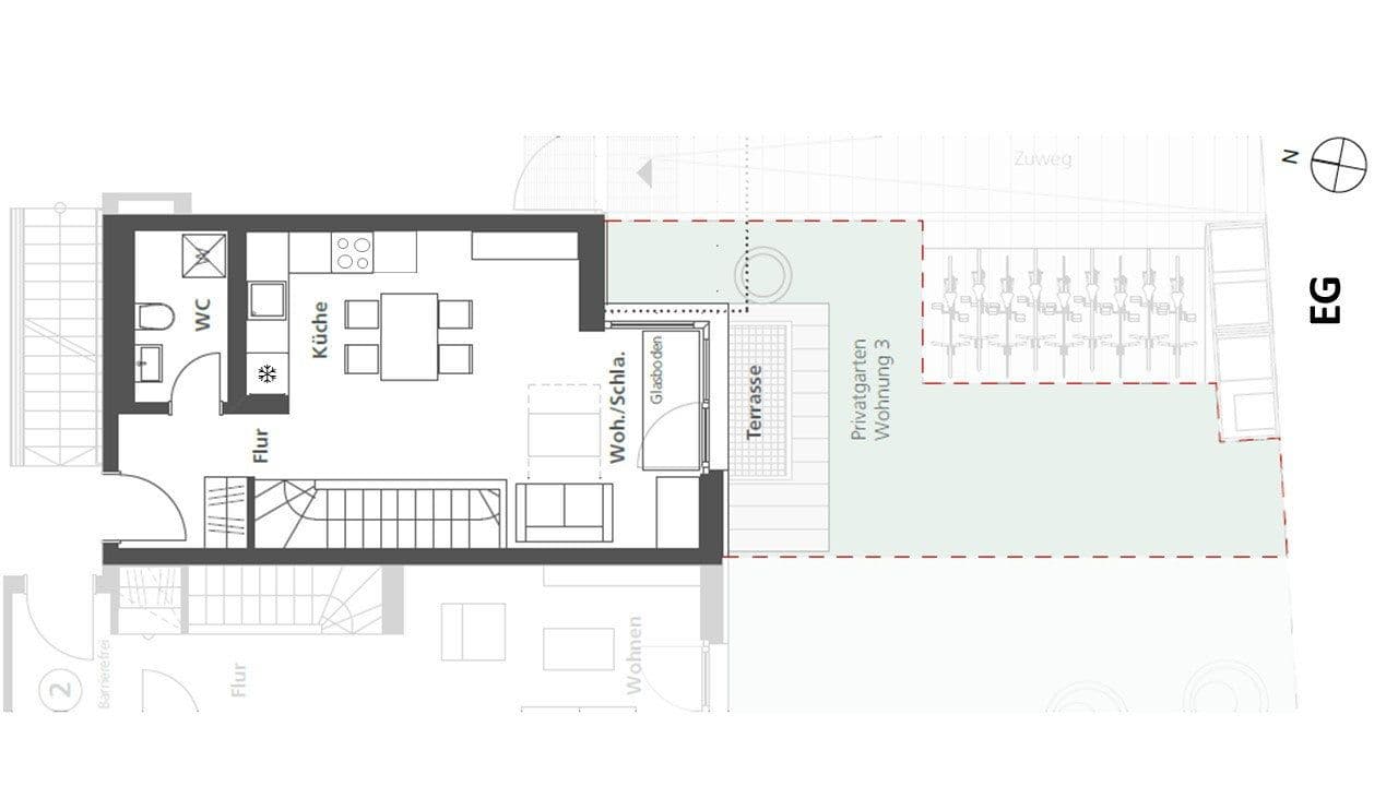 Pronájem bytu 2+1 60 m², Siegmund-Schacky-Str. 15, München, Bavorsko Pronájem bytu 2+1 60 m², Siegmund-Schacky-Str. 15, München, Bavorsko