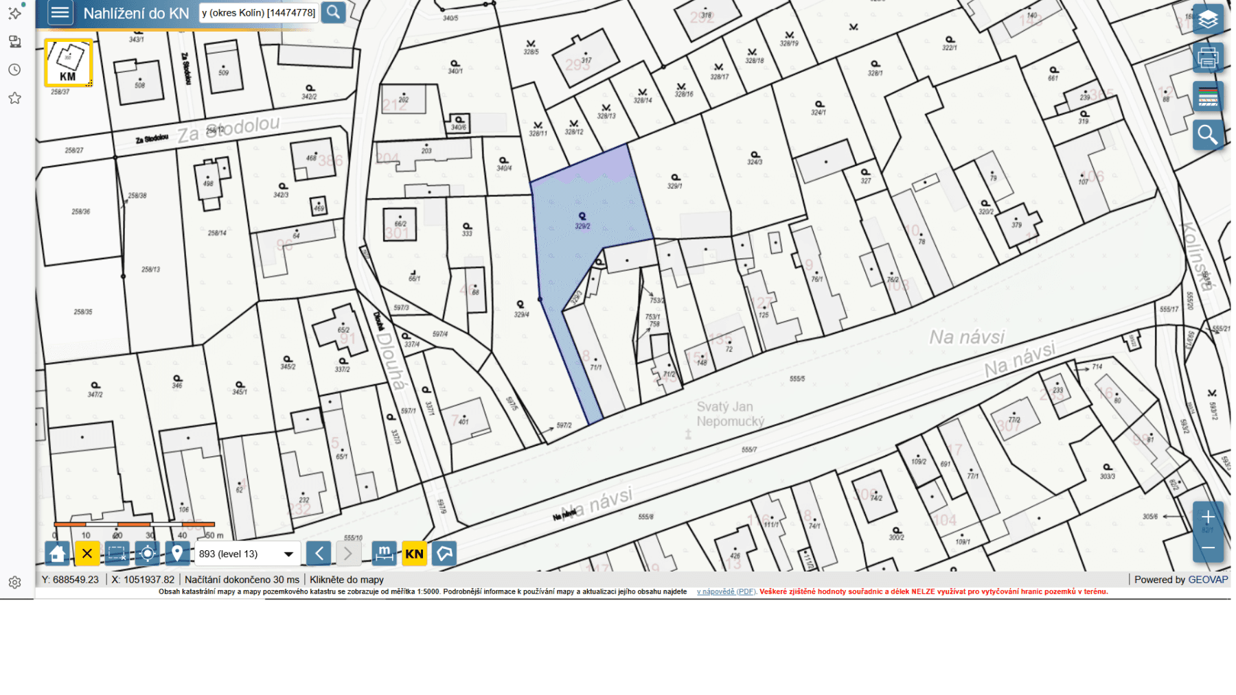 Prodej pozemku 1.306 m², Na Návsi, Veltruby, Středočeský kraj Prodej pozemku 1.306 m², Na Návsi, Veltruby, Středočeský kraj