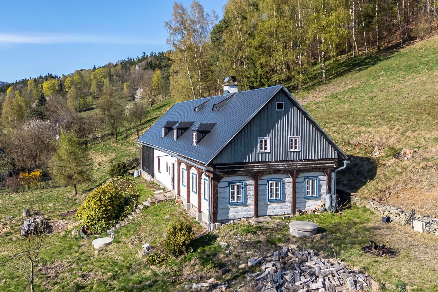 Prodej chaty, chalupy 260 m², pozemek 8.447 m², Kryštofovo Údolí, Liberecký kraj Prodej chaty, chalupy 260 m², pozemek 8.447 m², Kryštofovo Údolí, Liberecký kraj
