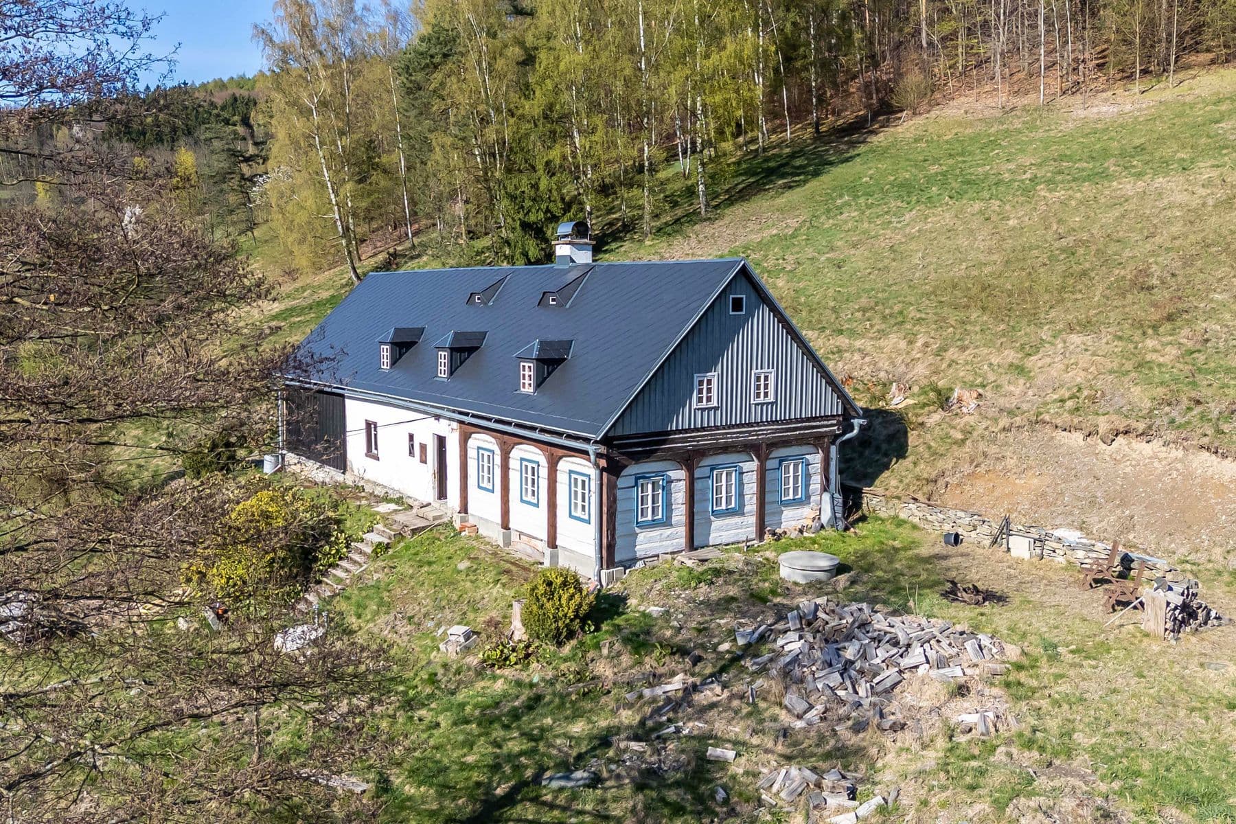 Prodej chaty, chalupy 260 m², pozemek 8.447 m², Kryštofovo Údolí, Liberecký kraj Prodej chaty, chalupy 260 m², pozemek 8.447 m², Kryštofovo Údolí, Liberecký kraj