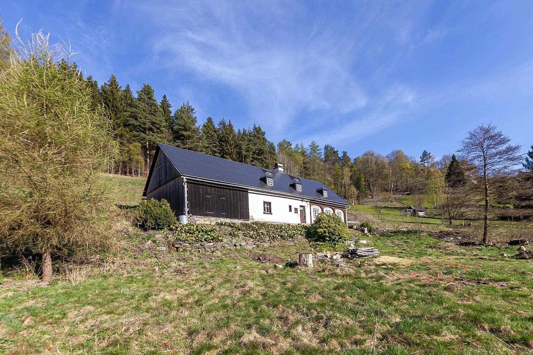 Prodej chaty, chalupy 260 m², pozemek 8.447 m², Kryštofovo Údolí, Liberecký kraj Prodej chaty, chalupy 260 m², pozemek 8.447 m², Kryštofovo Údolí, Liberecký kraj
