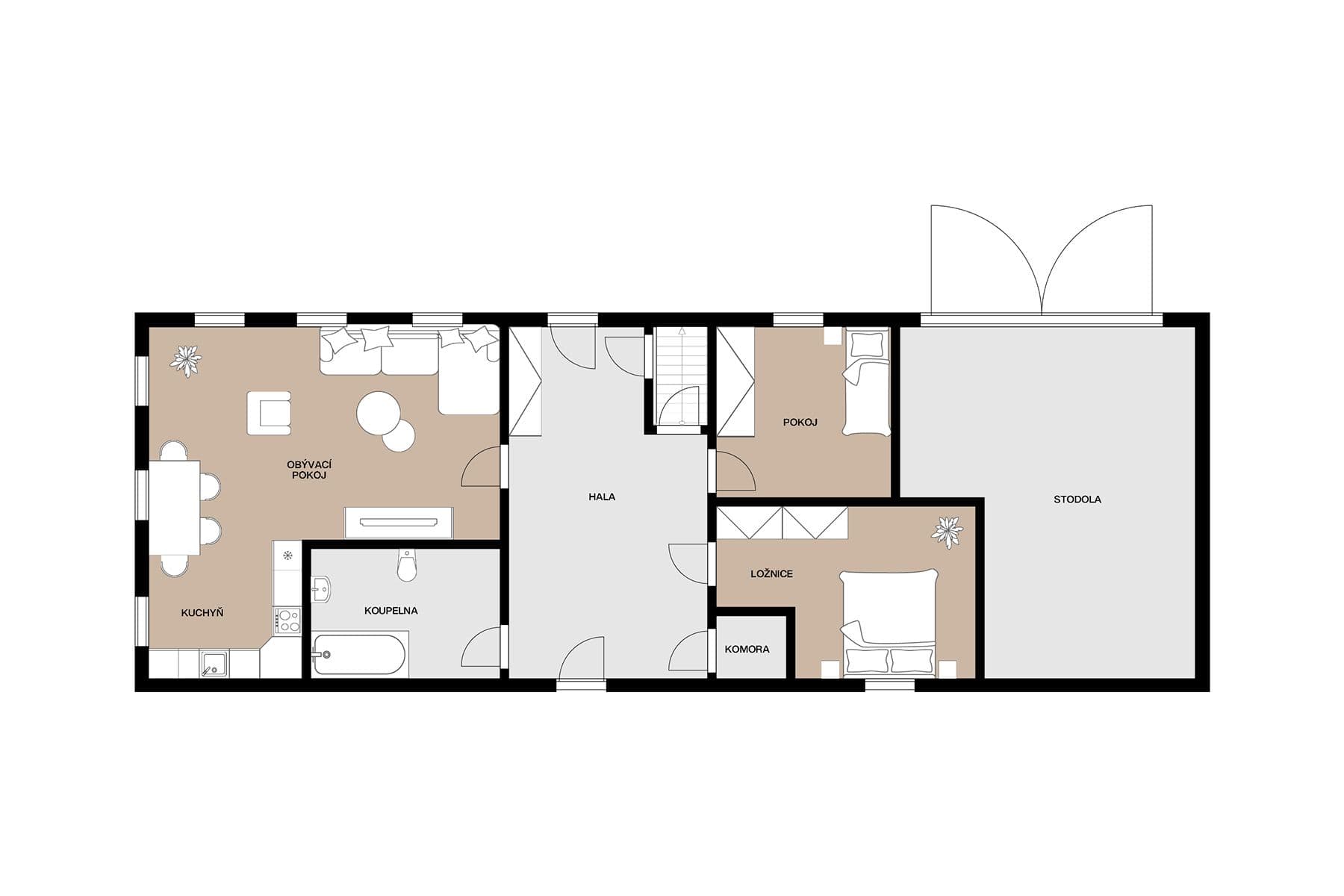 Prodej chaty, chalupy 260 m², pozemek 8.447 m², Kryštofovo Údolí, Liberecký kraj Prodej chaty, chalupy 260 m², pozemek 8.447 m², Kryštofovo Údolí, Liberecký kraj