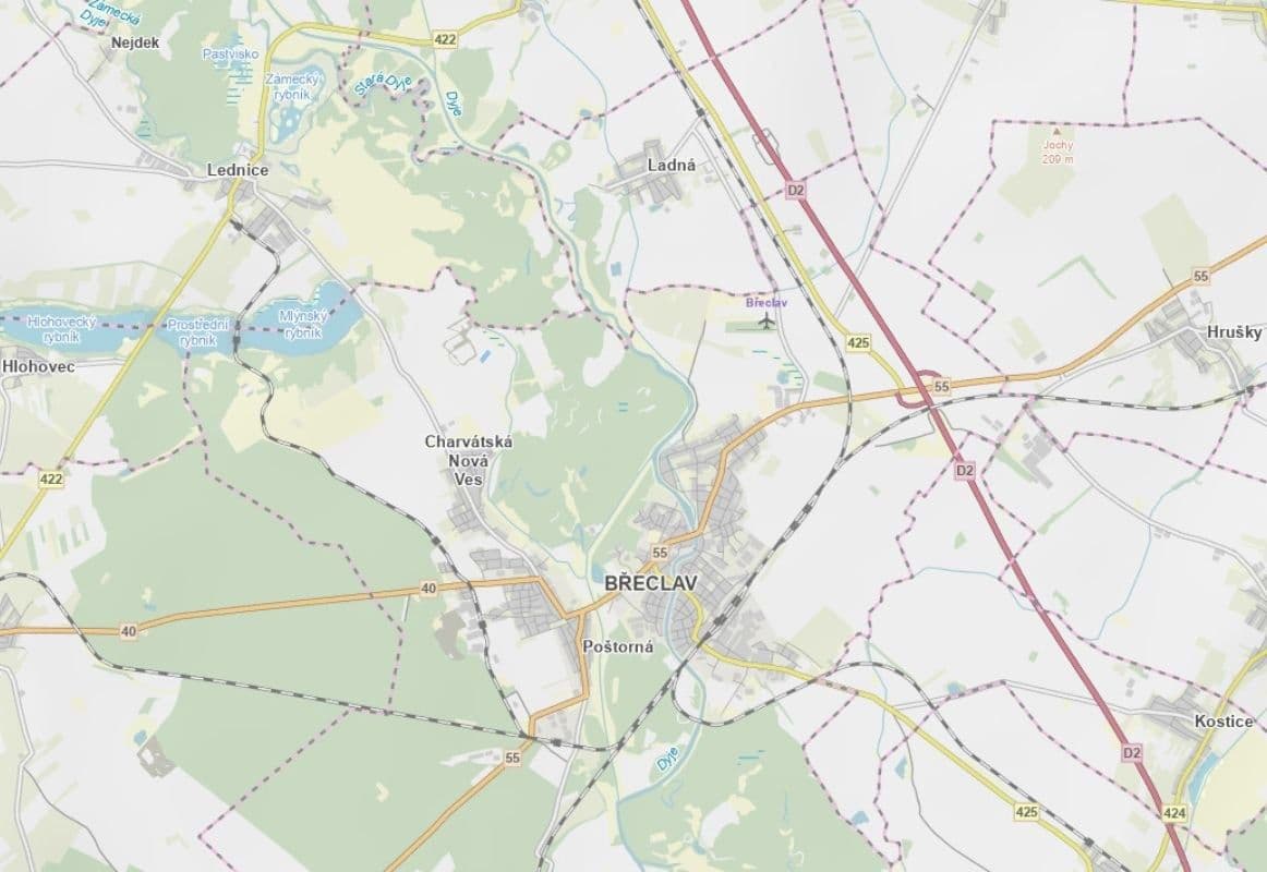 Prodej pozemku 7.119 m², Břeclav, Jihomoravský kraj Prodej pozemku 7.119 m², Břeclav, Jihomoravský kraj