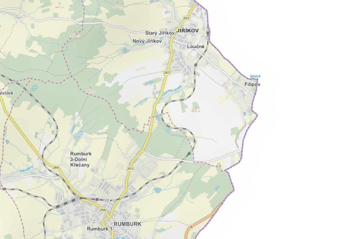 Prodej pozemku 1.431 m², Jiříkov, Ústecký kraj Prodej pozemku 1.431 m², Jiříkov, Ústecký kraj