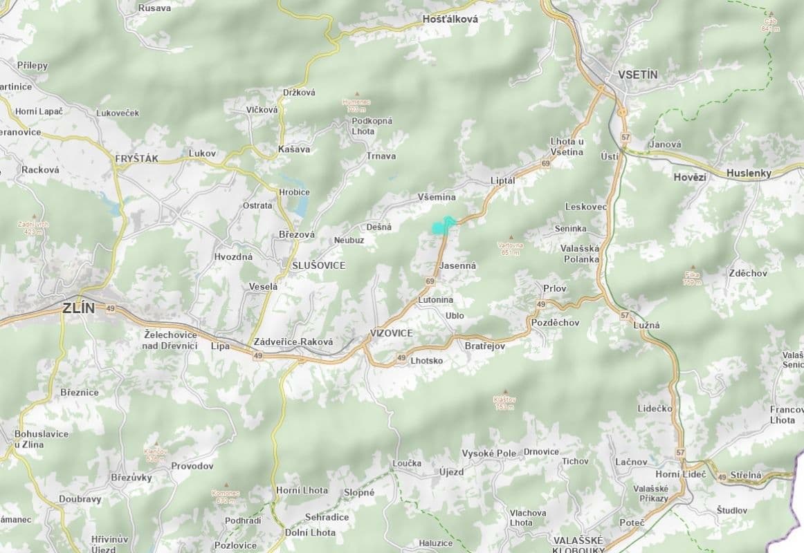 Prodej pozemku 1.151 m², Jasenná, Zlínský kraj Prodej pozemku 1.151 m², Jasenná, Zlínský kraj