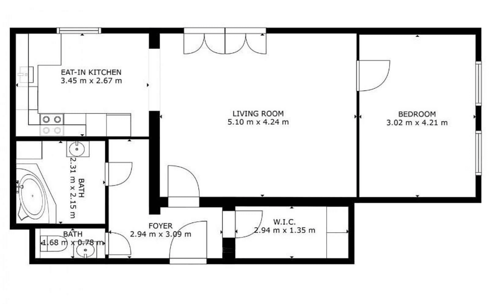 Prodej bytu 2+1 63 m², Národních hrdinů, Praha, Praha Prodej bytu 2+1 63 m², Národních hrdinů, Praha, Praha
