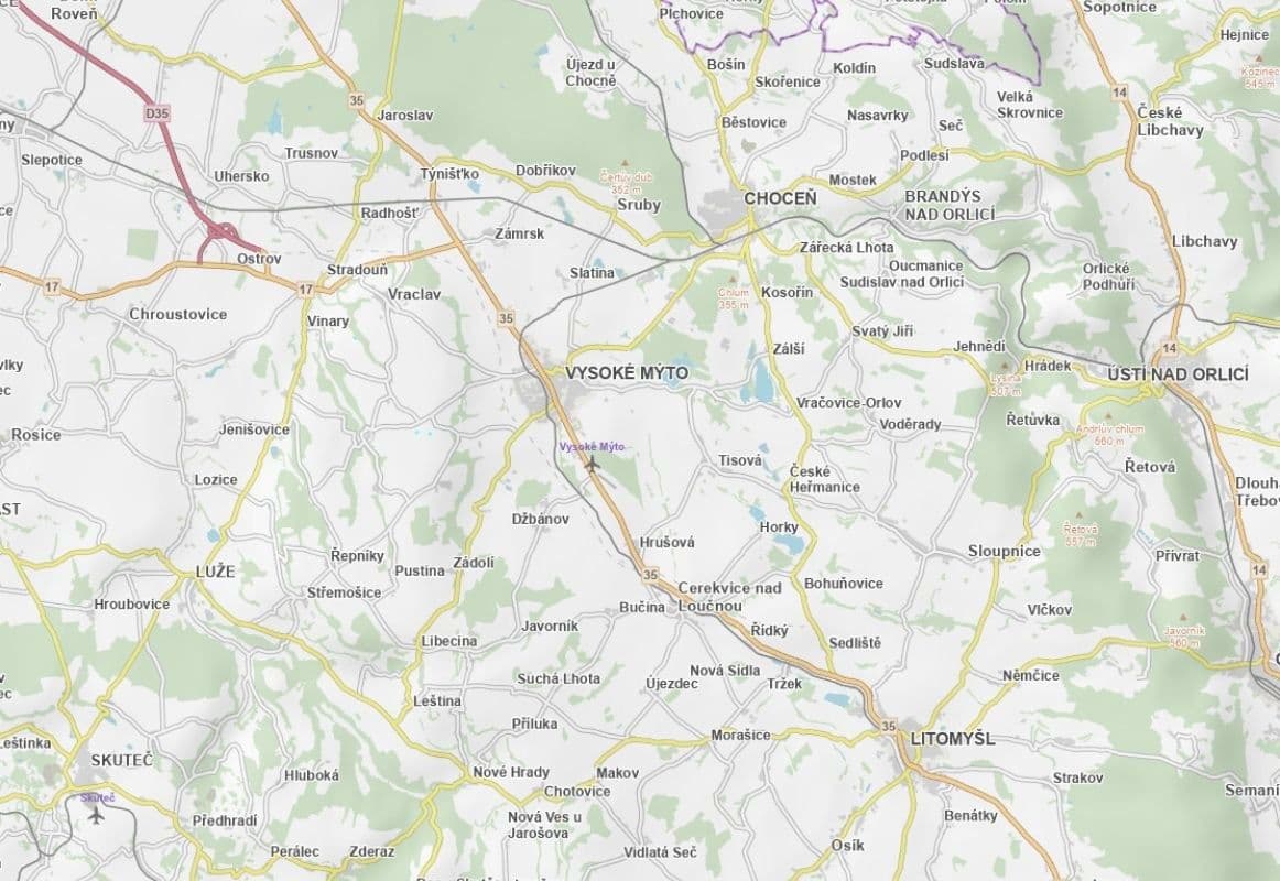 Prodej pozemku 11.820 m², Vraclav, Pardubický kraj Prodej pozemku 11.820 m², Vraclav, Pardubický kraj