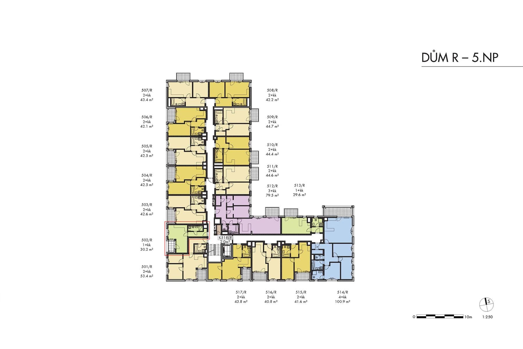 Prodej bytu 2+kk 30 m², Pod Harfou, Praha, Praha Prodej bytu 2+kk 30 m², Pod Harfou, Praha, Praha