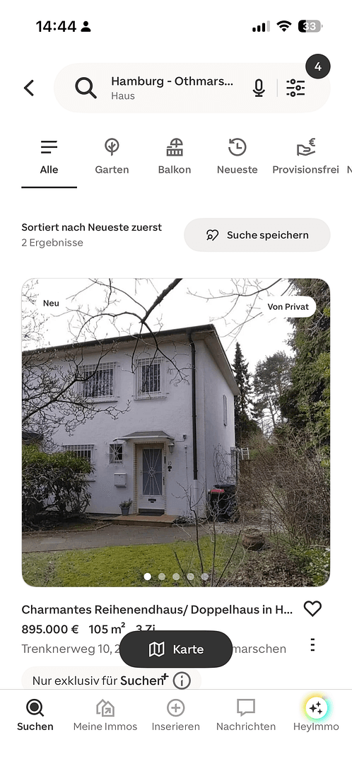 Prodej domu 105 m², pozemek 360 m², Hamburg, Hamburg Prodej domu 105 m², pozemek 360 m², Hamburg, Hamburg