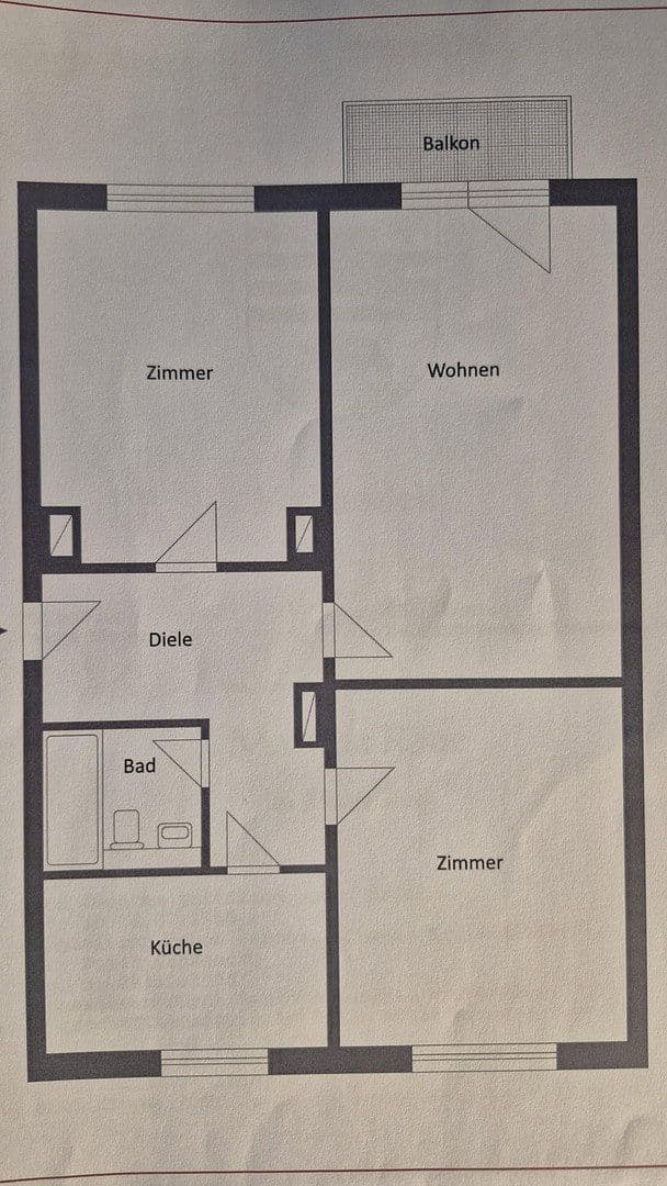 Pronájem bytu 3+1 76 m², Meziboř, Sasko-Anhaltsko Pronájem bytu 3+1 76 m², Meziboř, Sasko-Anhaltsko